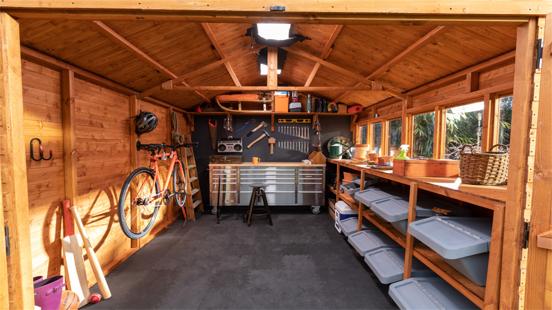 Building a Functional Workshop in Your Backyard